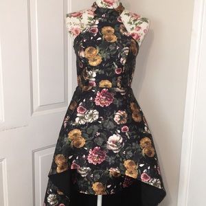 COPY - Floral High Lo Dress